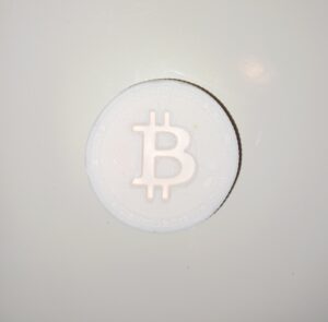 White Bitcoin Soap